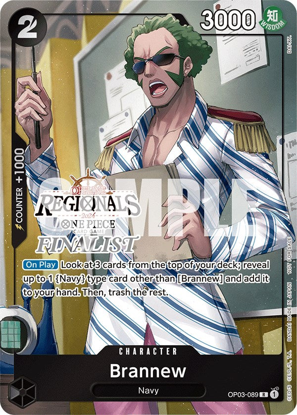 Brannew (Offline Regional 2024) [Finalist] [One Piece Promotion Cards] | Rock City Comics