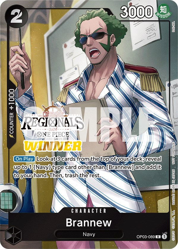 Brannew (Offline Regional 2024) [Winner] [One Piece Promotion Cards] | Rock City Comics