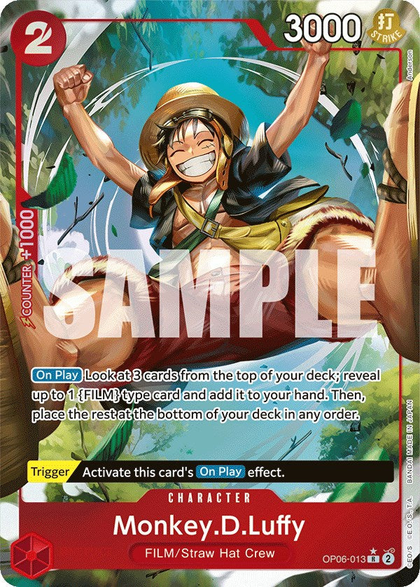 Monkey.D.Luffy (Alternate Art) [Wings of the Captain] | Rock City Comics