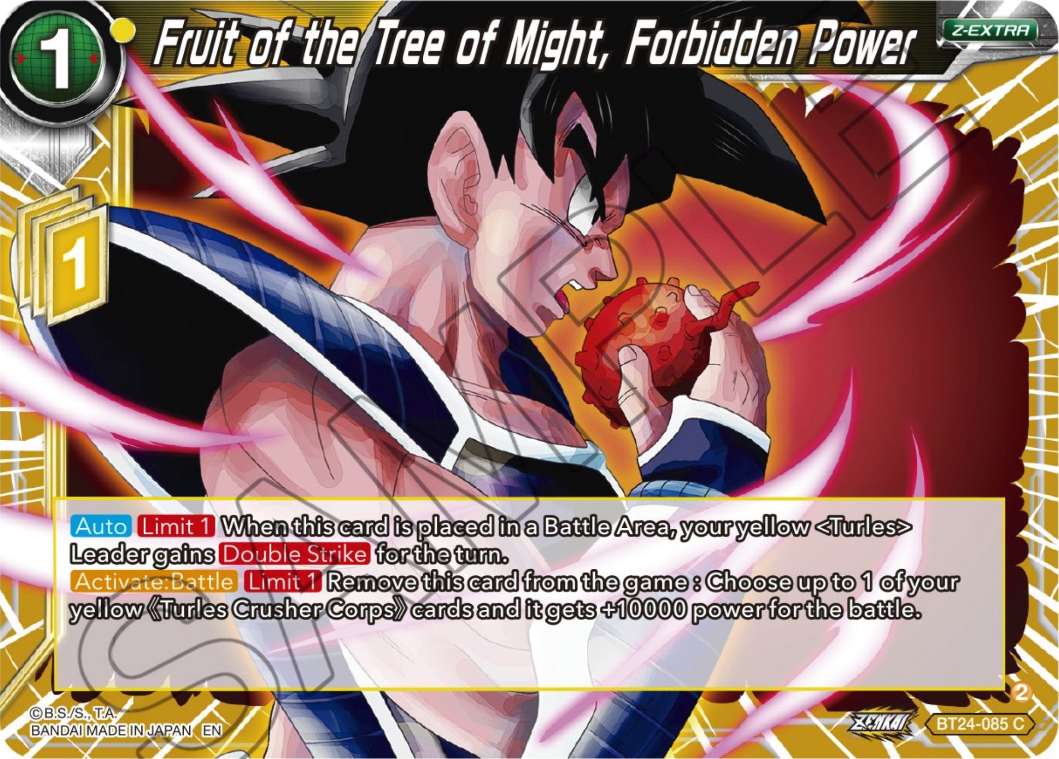 Fruit of the Tree of Might, Forbidden Power (BT24-085) [Beyond Generations] | Rock City Comics