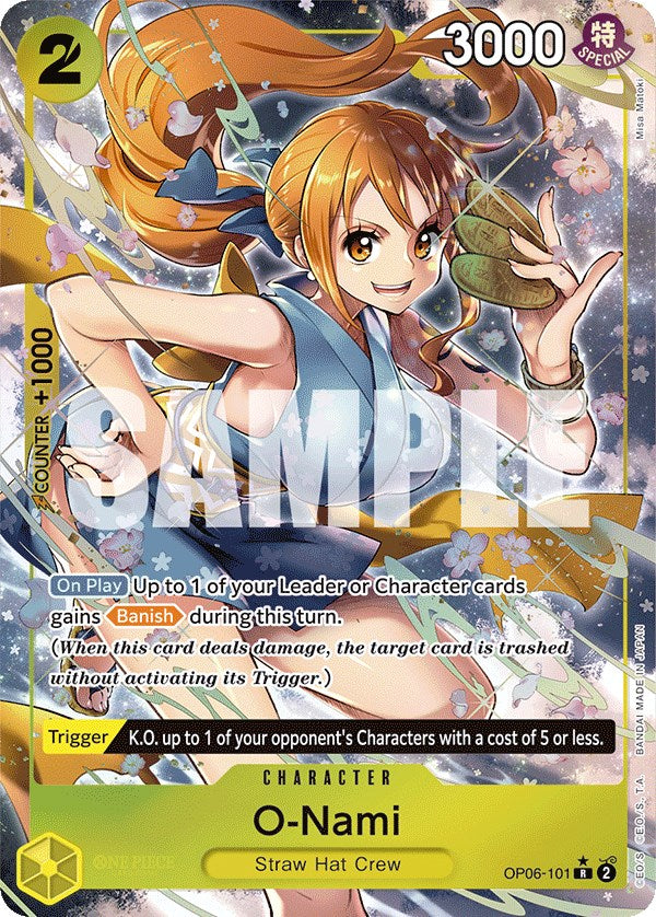 O-Nami (Alternate Art) [Wings of the Captain] | Rock City Comics