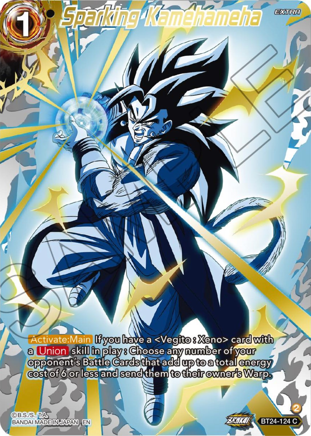 Sparking Kamehameha (Collector Booster) (BT24-124) [Beyond Generations] | Rock City Comics