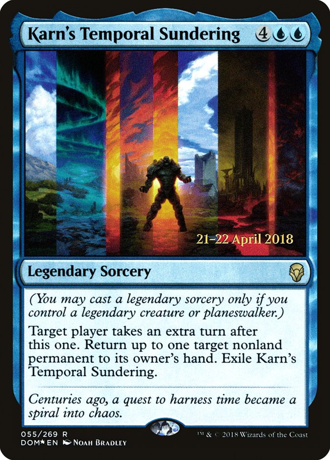 Karn's Temporal Sundering [Dominaria Prerelease Promos] | Rock City Comics