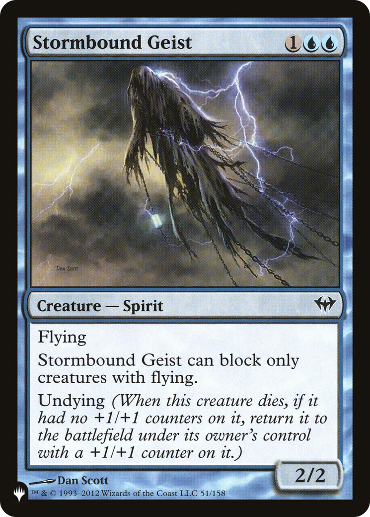 Stormbound Geist [The List Reprints] | Rock City Comics