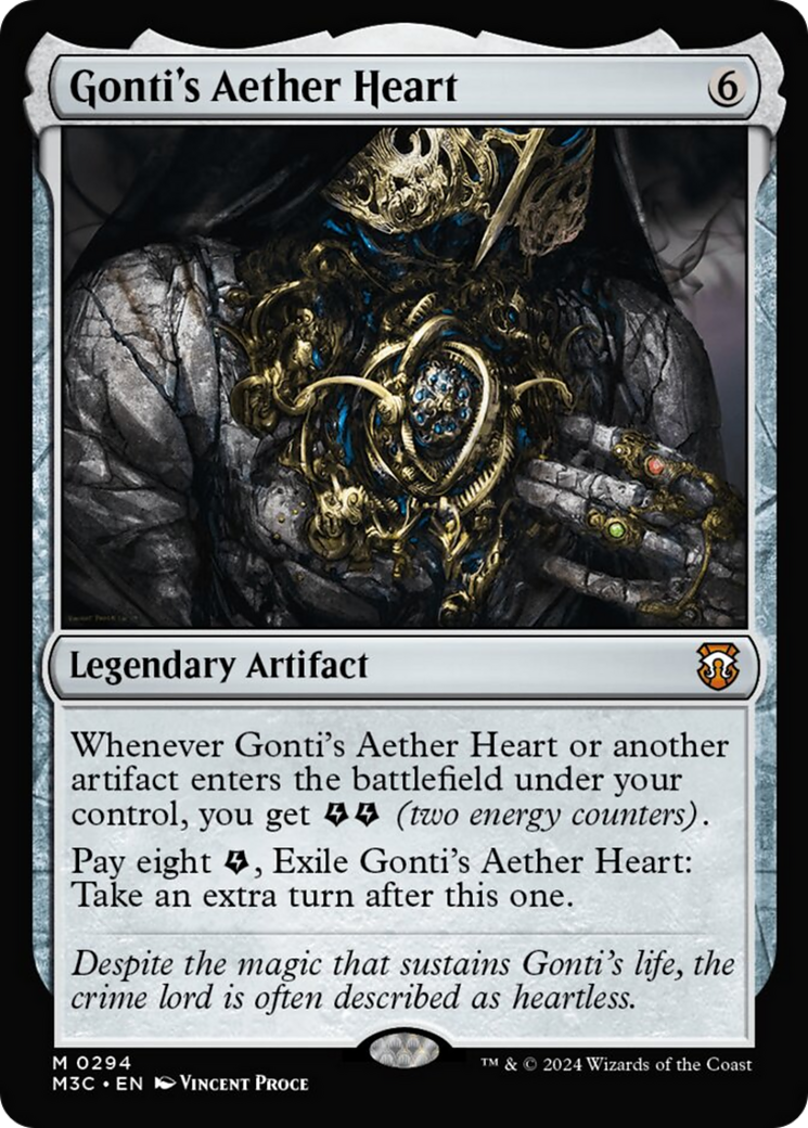 Gonti's Aether Heart [Modern Horizons 3 Commander] | Rock City Comics