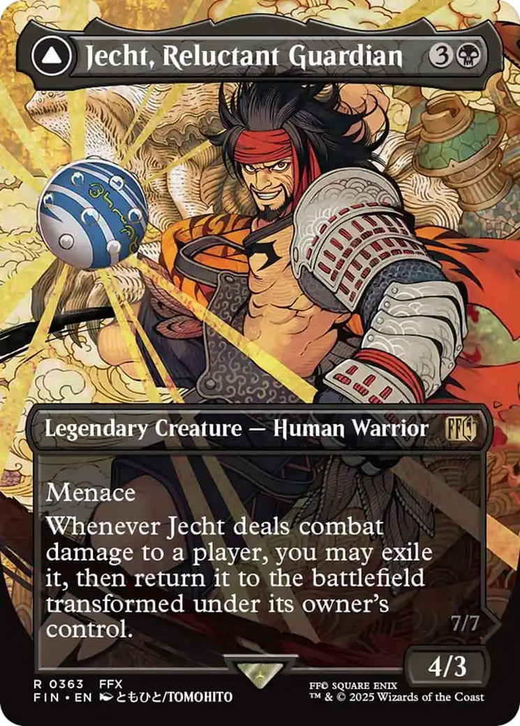 Jecht, Reluctant Guardian // Braska's Final Aeon (Borderless) [FINAL FANTASY] | Rock City Comics