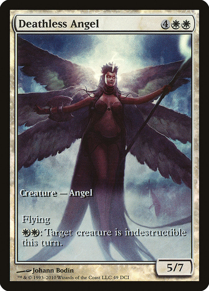 Deathless Angel (Game Day) (Extended Art) [Rise of the Eldrazi Promos] | Rock City Comics