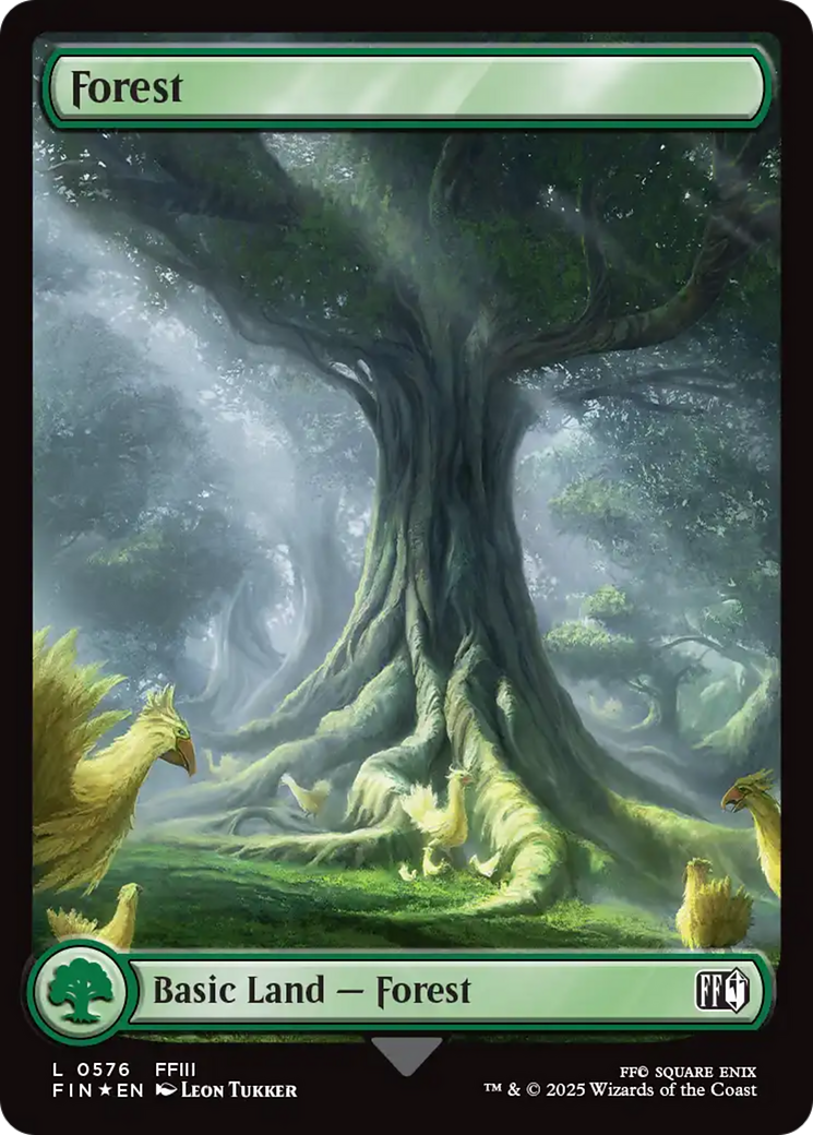Forest (0576) (Surge Foil) [FINAL FANTASY] | Rock City Comics