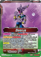 Beerus // Beerus, Pursuing the Power of the Gods (SLR) (BT24-002) [Beyond Generations] | Rock City Comics