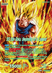 Son Goku // SS Son Goku, Beginning of a Legend (SLR) (BT24-055) [Beyond Generations] | Rock City Comics