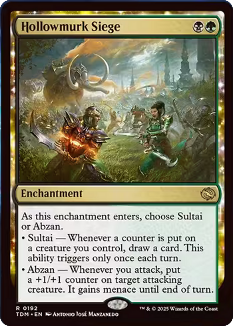 Hollowmurk Siege [Tarkir: Dragonstorm] | Rock City Comics