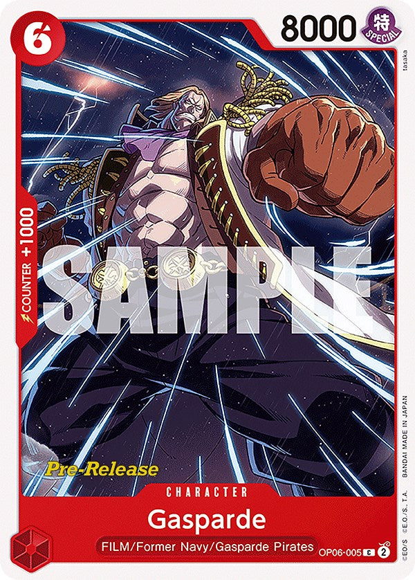 Gasparde [Wings of the Captain Pre-Release Cards] | Rock City Comics