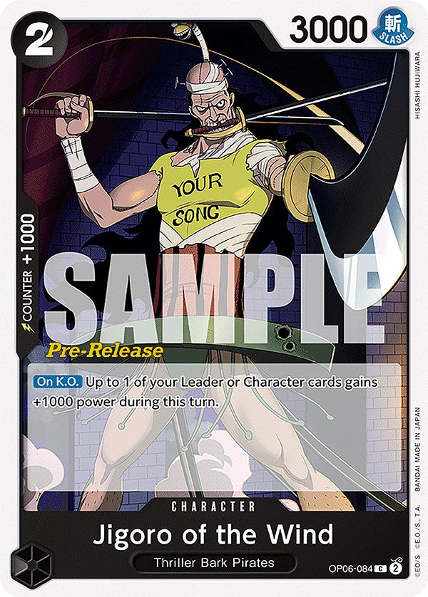 Jigoro of the Wind [Wings of the Captain Pre-Release Cards] | Rock City Comics