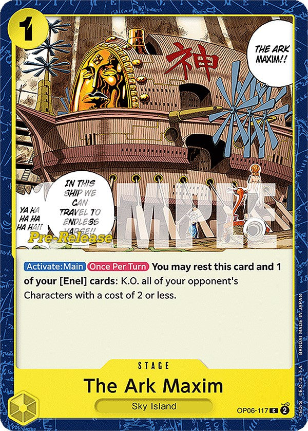 The Ark Maxim [Wings of the Captain Pre-Release Cards] | Rock City Comics