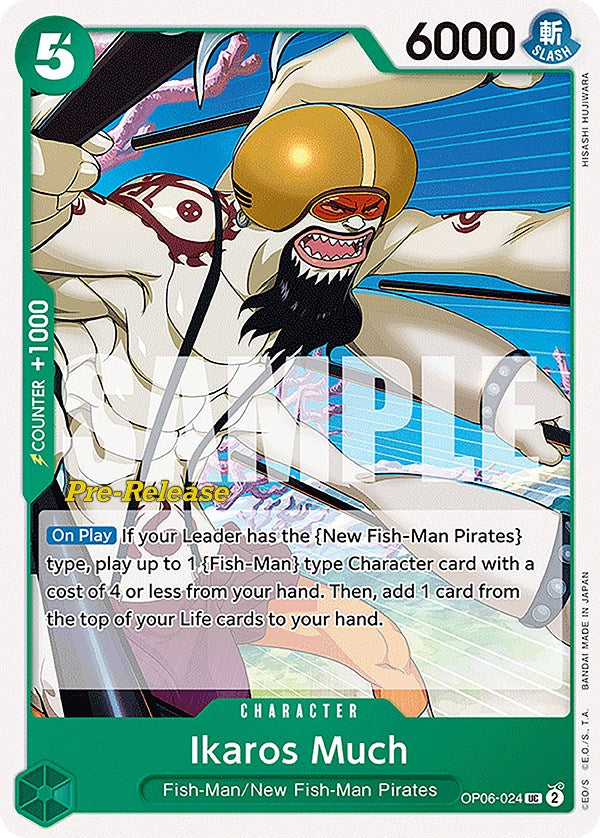 Ikaros Much [Wings of the Captain Pre-Release Cards] | Rock City Comics