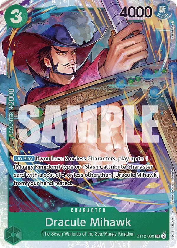 Dracule Mihawk [Starter Deck: Zoro and Sanji] | Rock City Comics