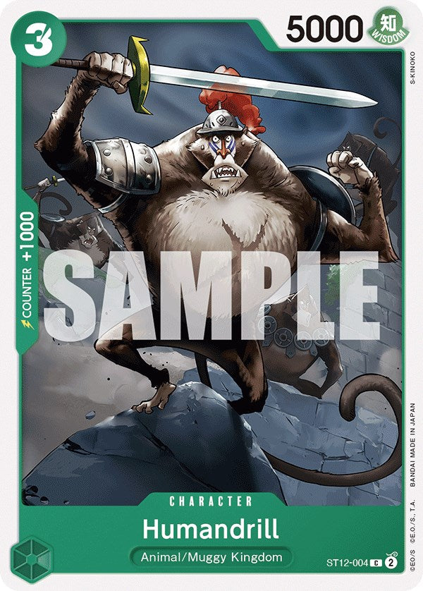 Humandrill [Starter Deck: Zoro and Sanji] | Rock City Comics