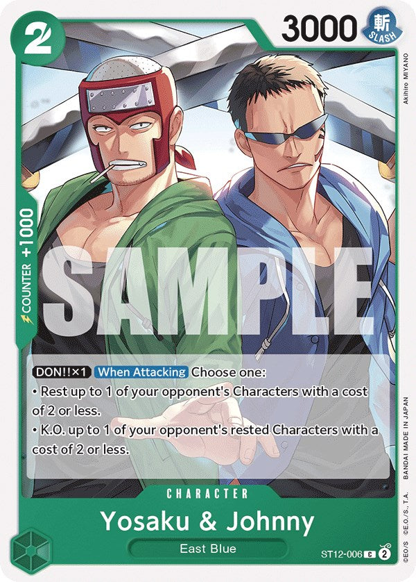 Yosaku & Johnny [Starter Deck: Zoro and Sanji] | Rock City Comics