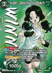 Videl, Destiny in Reach (Zenkai Series Tournament Pack Vol.7) (Winner) (P-580) [Tournament Promotion Cards] | Rock City Comics