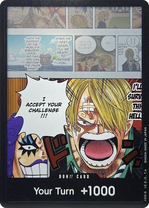 DON!! Card (Ivankov & Sanji) (Double Pack Set Vol. 3) [Wings of the Captain] | Rock City Comics