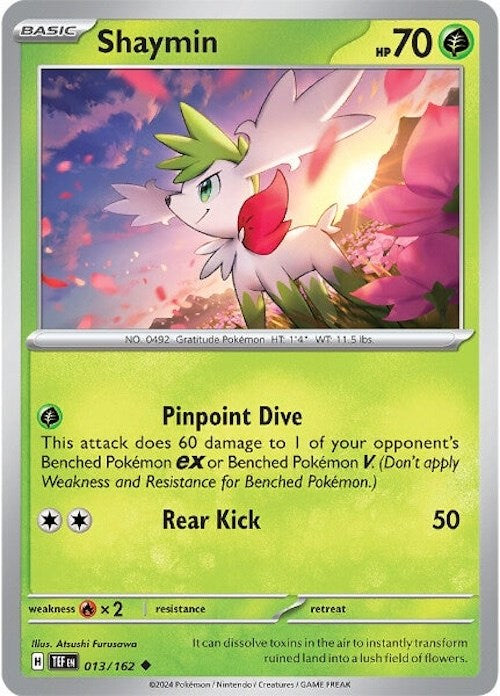 Shaymin (013/162) [Scarlet & Violet: Temporal Forces] | Rock City Comics