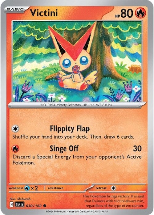 Victini (030/162) [Scarlet & Violet: Temporal Forces] | Rock City Comics