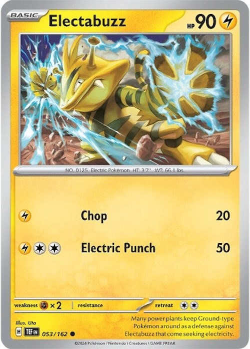 Electabuzz (053/162) [Scarlet & Violet: Temporal Forces] | Rock City Comics