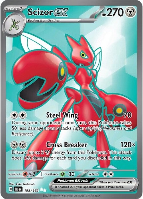 Scizor ex (195/162) [Scarlet & Violet: Temporal Forces] | Rock City Comics