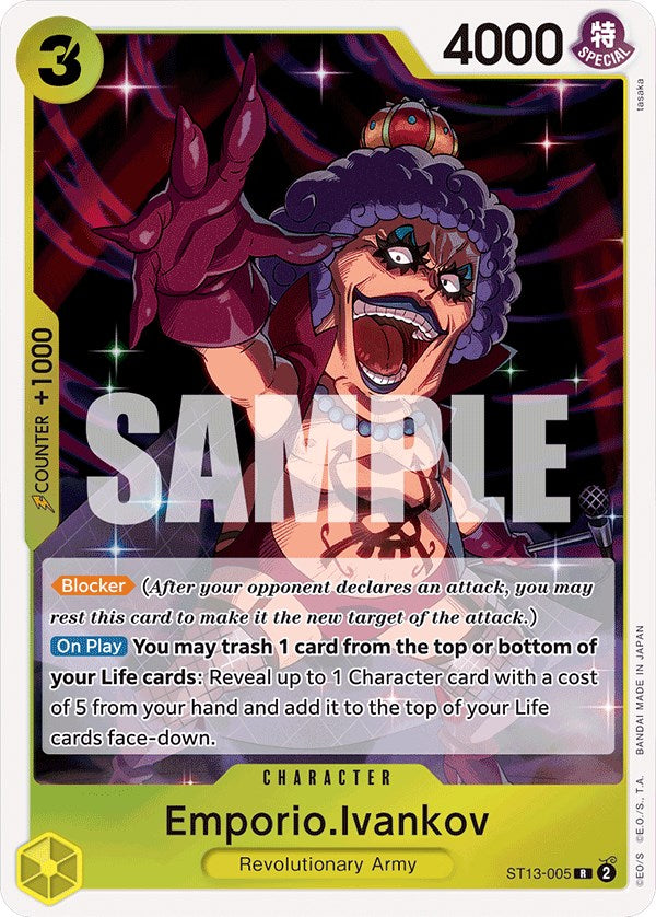 Emporio.Ivankov [Ultra Deck: The Three Brothers] | Rock City Comics