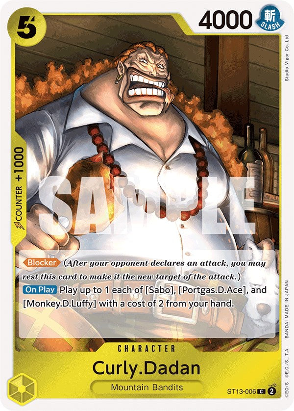 Curly.Dadan [Ultra Deck: The Three Brothers] | Rock City Comics