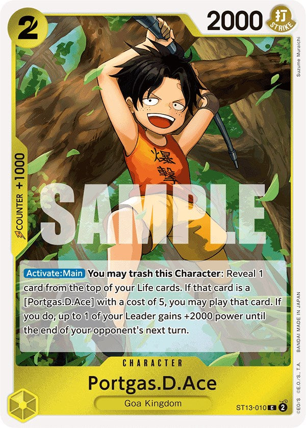 Portgas.D.Ace [Ultra Deck: The Three Brothers] | Rock City Comics