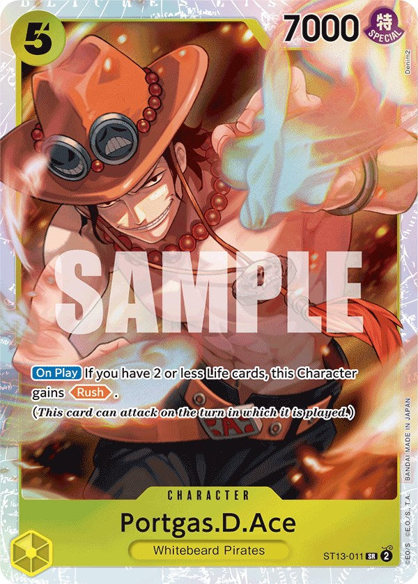 Portgas.D.Ace [Ultra Deck: The Three Brothers] | Rock City Comics