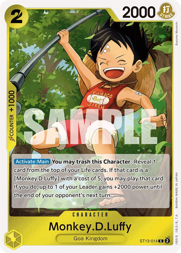 Monkey.D.Luffy [Ultra Deck: The Three Brothers] | Rock City Comics