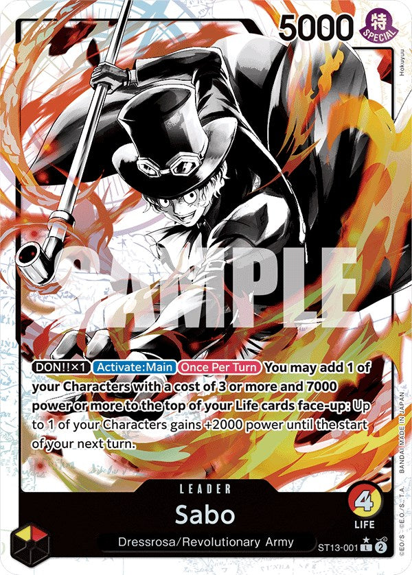 Sabo (Parallel) [Ultra Deck: The Three Brothers] | Rock City Comics