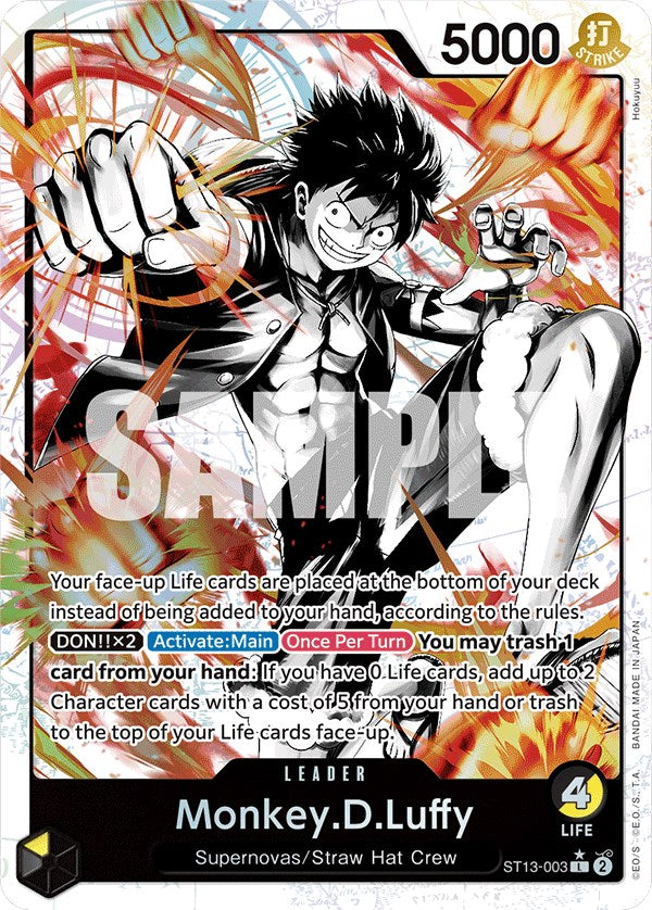 Monkey.D.Luffy (Parallel) [Ultra Deck: The Three Brothers] | Rock City Comics