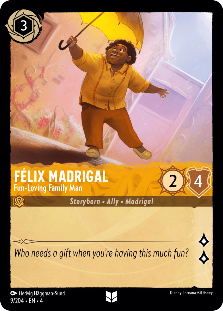 Felix Madrigal - Fun-Loving Family Man (9/204) [Ursula's Return] | Rock City Comics