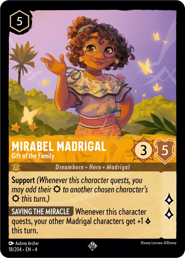 Mirabel Madrigal - Gift of the Family (18/204) [Ursula's Return] | Rock City Comics