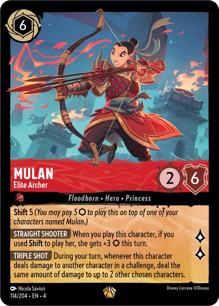 Mulan - Elite Archer (114/204) [Ursula's Return] | Rock City Comics