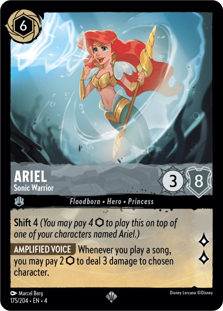 Ariel - Sonic Warrior (175/204) [Ursula's Return] | Rock City Comics