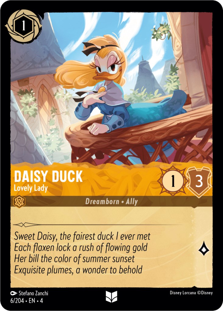 Daisy Duck - Lovely Lady (6/204) [Ursula's Return] | Rock City Comics