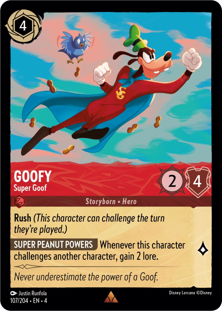 Goofy - Super Goof (107/204) [Ursula's Return] | Rock City Comics