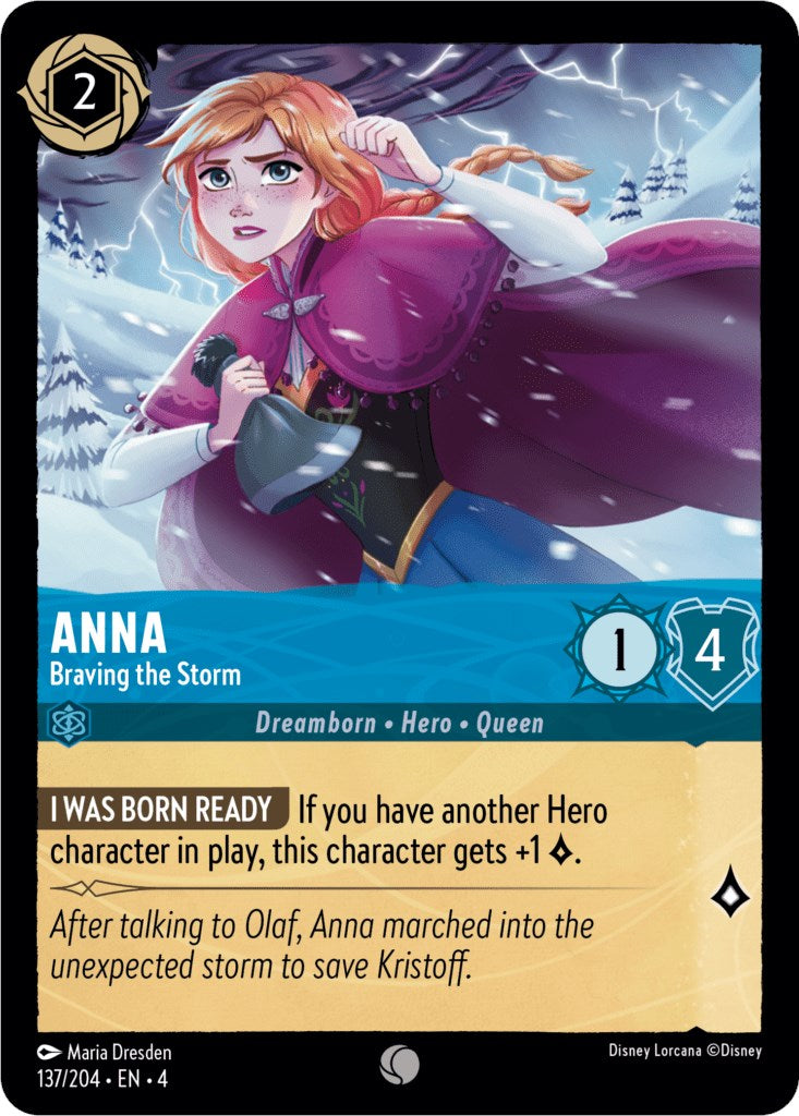 Anna - Braving the Storm (137/204) [Ursula's Return] | Rock City Comics