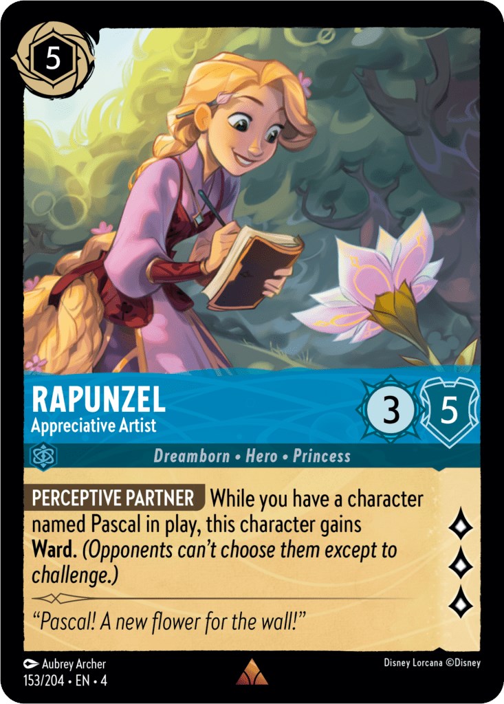 Rapunzel - Appreciative Artist (153/204) [Ursula's Return] | Rock City Comics