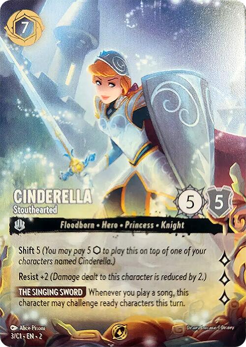 Cinderella - Stouthearted (3) [Promo Cards] | Rock City Comics
