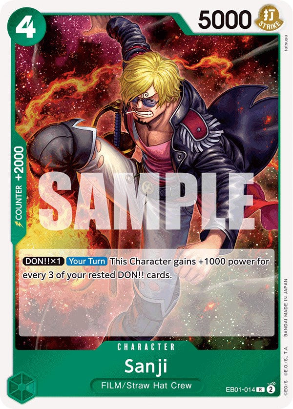 Sanji [Extra Booster: Memorial Collection] | Rock City Comics