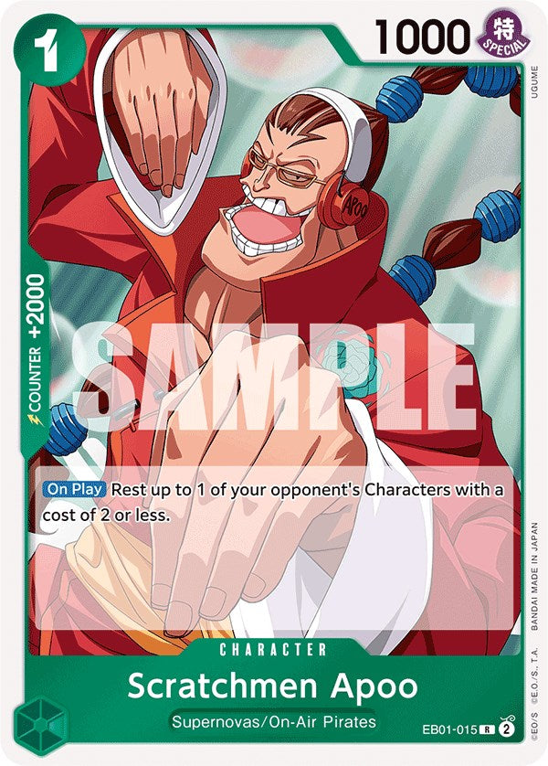 Scratchmen Apoo [Extra Booster: Memorial Collection] | Rock City Comics