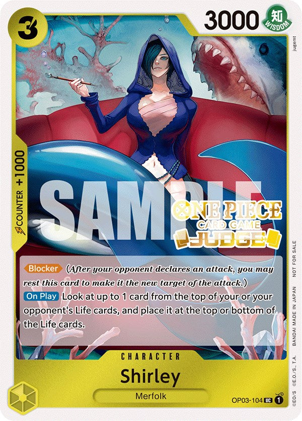 Shirley (Judge Pack Vol. 3) [One Piece Promotion Cards] | Rock City Comics