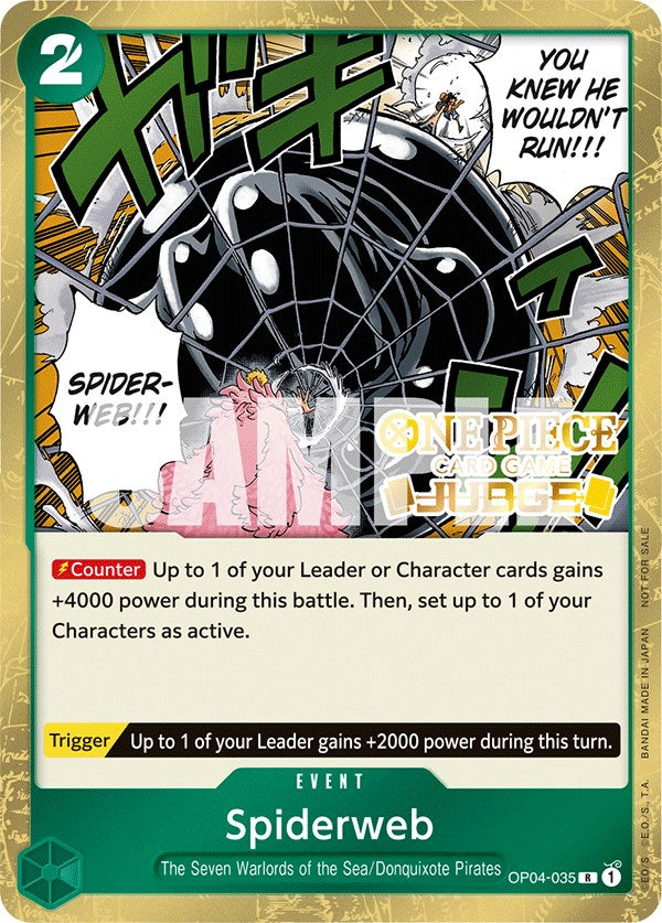 Spiderweb (Judge Pack Vol. 3) [One Piece Promotion Cards] | Rock City Comics