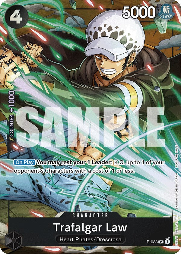 Trafalgar Law (Event Pack Vol. 4) [One Piece Promotion Cards] | Rock City Comics