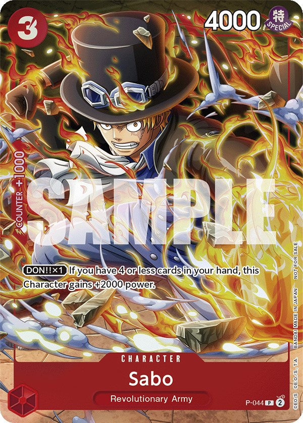 Sabo (Event Pack Vol. 4) [One Piece Promotion Cards] | Rock City Comics